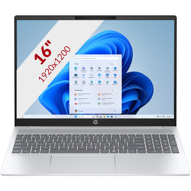 Hp omnibook 5 16-bc1070nd (bl8x8ea) 16 laptop (zilver | ryzen 7 8840u | radeon 780m | 16 gb | 512 gb ssd)