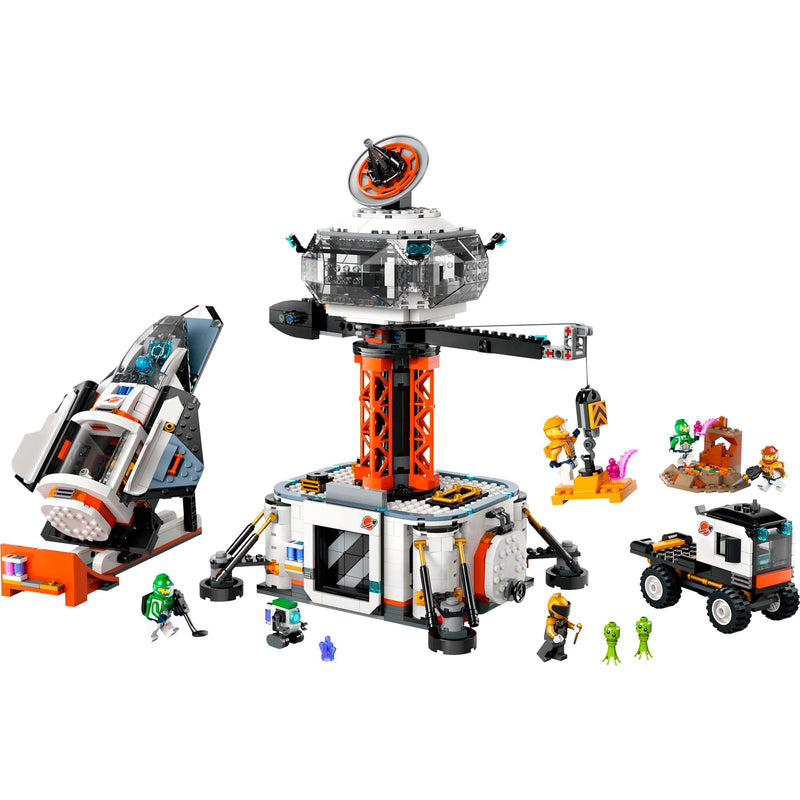 Load image into Gallery viewer, Lego city - ruimtebasis en raketlanceringsplatform constructiespeelgoed (60434)
