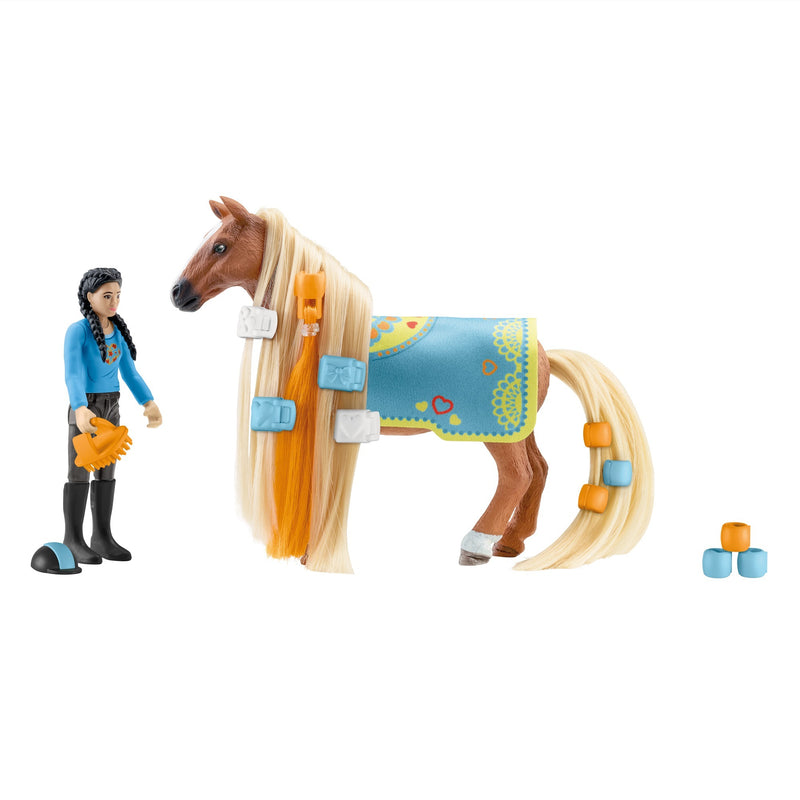Load image into Gallery viewer, Schleich horse club sofia's beauties - kim caramelo starterset speelfiguur (42585)
