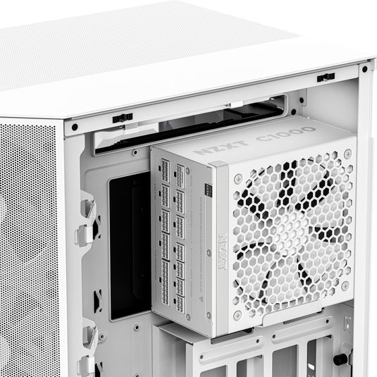 Nzxt c1000 gold atx 3.1 modulaire 1000 watt voeding (wit, 1x 12v-2x6, 3x pcie)