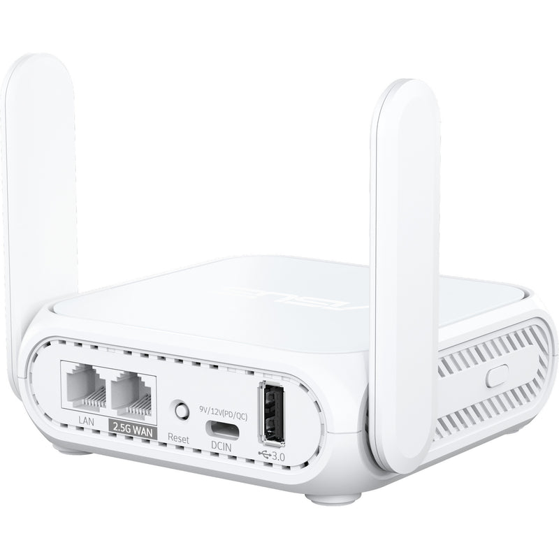 Load image into Gallery viewer, Asus rt-be58 go draadloze wlan lte router (wit)
