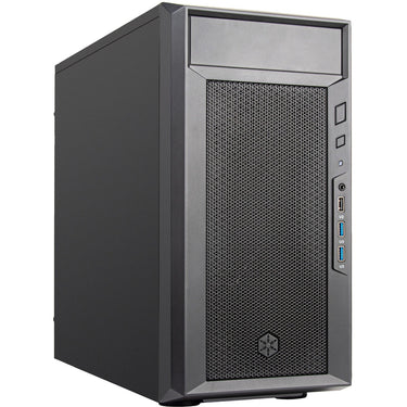 Silverstone fara 311 midi tower behuizing (zwart | 3x usb-a)