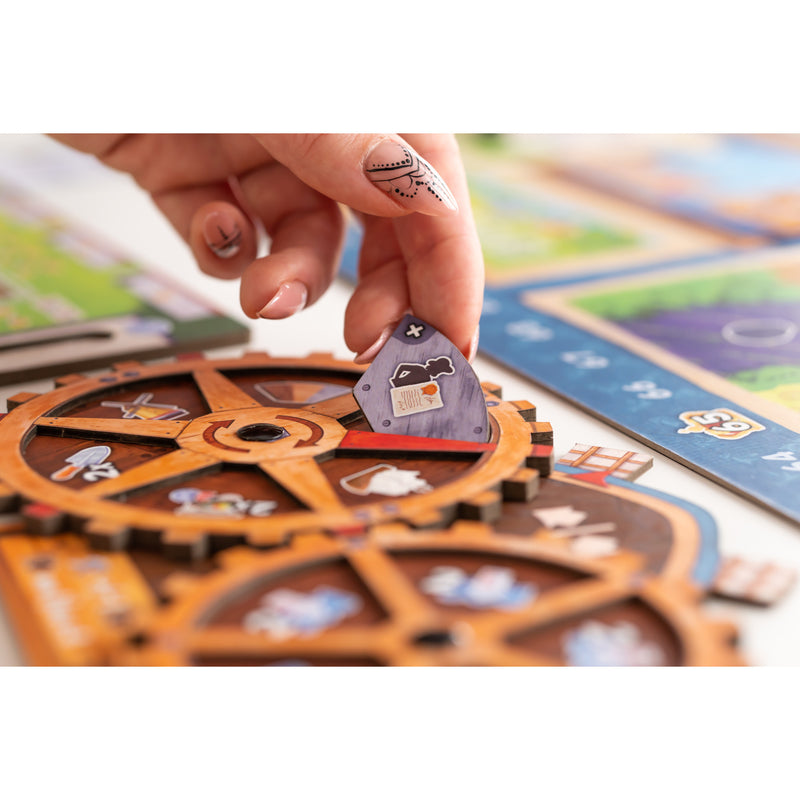 Load image into Gallery viewer, Asmodee board dice windmill valley - nederlandstalig bordspel voor 1-4 spelers
