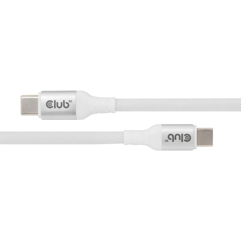 Load image into Gallery viewer, Club 3d magnetische usb‑c kabel (wit, 2 meter)
