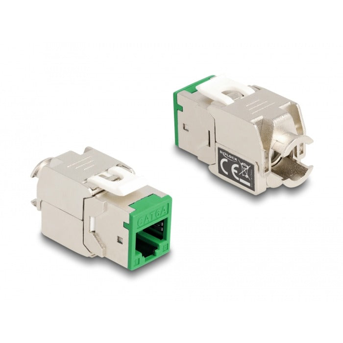 Load image into Gallery viewer, Delock rj45 jack > lsa cat 6a toolfree keystone module (meerkleurig, 8 stuks)

