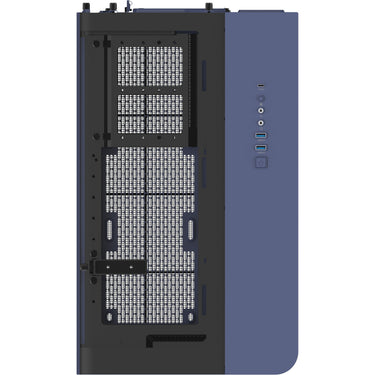 Thermaltake view 390 air future dusk midi tower behuizing (paars | 2x usb-a | 1x usb-c | tempered glass)