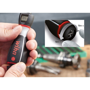 Wiha momentschroevendraaier itorque (zwart rood, 0,4 - 1,5 nm)