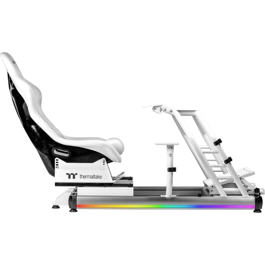 Thermaltake gr500 racing simulator cockpit snow racing simulator (wit)