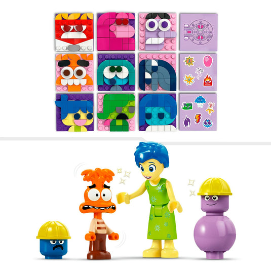 Lego disney pixar - inside out 2 humeurkubussen constructiespeelgoed (43248)