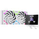 Xyz pc gear hydrotemp aio 240 waterkoeling (wit, argb, pwm)