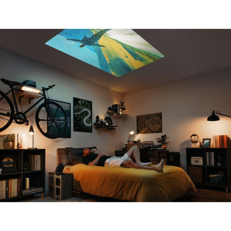 Load image into Gallery viewer, Viewsonic smart led draagbare projector met harman kardon luidsprekers (zwart, hdmi, audio, wifi, bluetooth)
