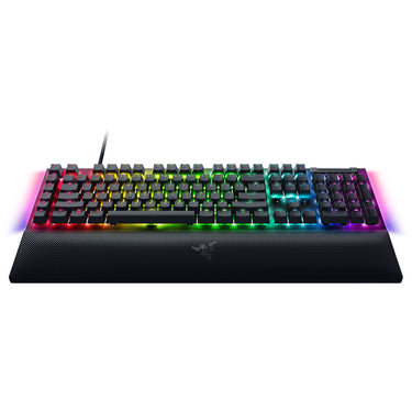 Razer blackwidow v4, gaming toetsenbord (zwart, us lay-out, yellow, rgb leds, doubleshot abs)