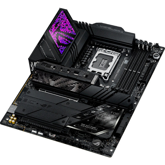 Asus rog strix z890-e gaming wifi socket 1851 moederbord (zwart, raid, 5gb-lan, wi-fi 7, bt, sound, atx)