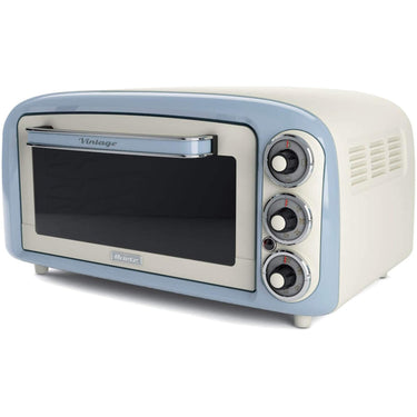 Ariete vintage oven 0979 05 mini bakoven (wit lichtblauw, 18 liter)