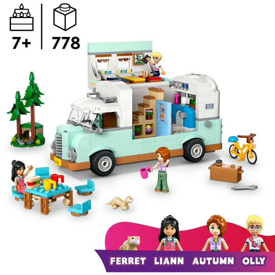 Lego friends camperavontuur met vrienden - 42663