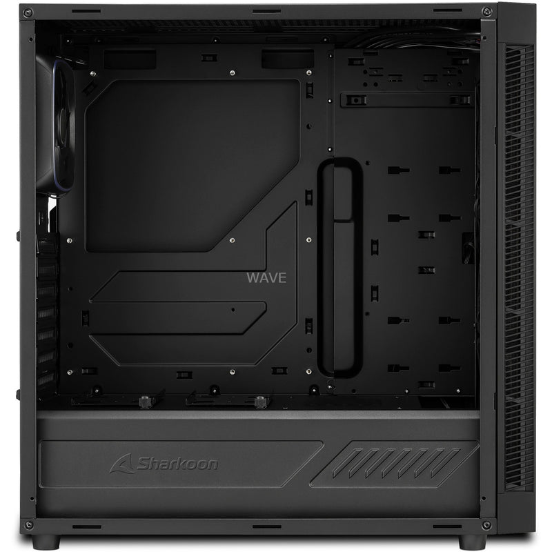 Load image into Gallery viewer, Sharkoon tg6 rgb midi tower behuizing (zwart | 4x usb-a | rgb | tempered glass)
