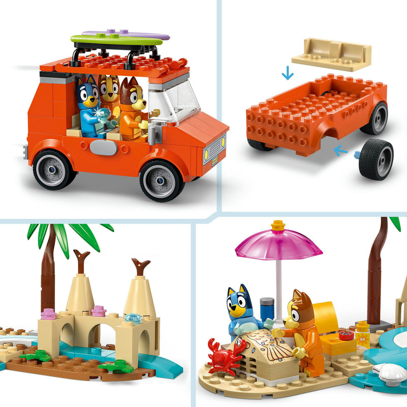 Load image into Gallery viewer, Lego bluey - bluey's autorit naar het strand constructiespeelgoed (11202)
