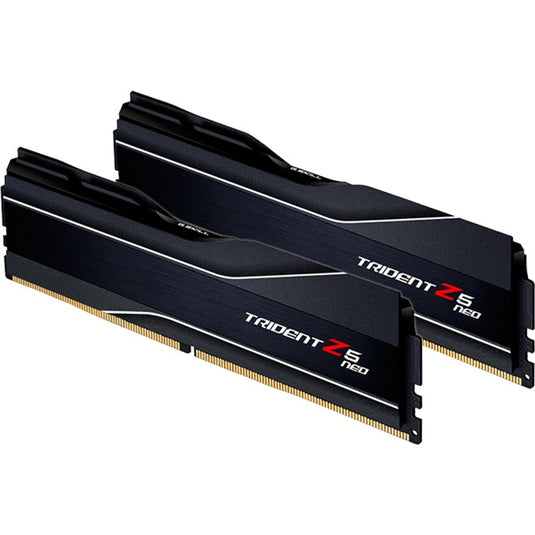 G.skill 32 gb ddr5-6000 (2x 16 gb) kit werkgeheugen (zwart, f5-6000j3038f16gx2-tz5n, trident z5 neo, expo)