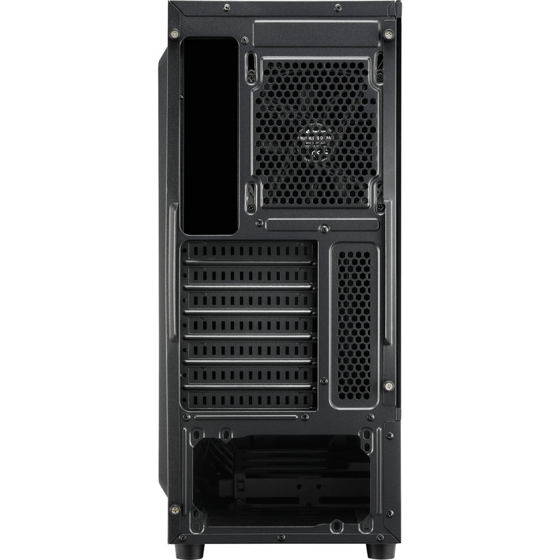Load image into Gallery viewer, Sharkoon rgb slider midi tower behuizing (zwart | 3x usb-a | rgb | tempered glass)
