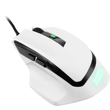 Sharkoon shark force ii gaming muis (wit, 400 - 4200 dpi, meerkleurige leds)