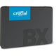 Crucial bx500, 240 gb ssd (zwart, ct240bx500ssd1, sata 600)