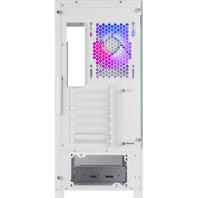 Load image into Gallery viewer, Silverstone lucid 05 mini tower behuizing (wit | 2x usb-a | 1x usb-c | rgb | tempered glass)
