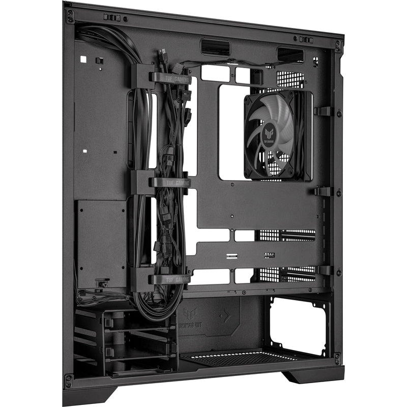 Load image into Gallery viewer, Asus tuf gaming gt302 argb midi tower behuizing (zwart | 2x usb-a | 1x usb-c | rgb | tempered glass)
