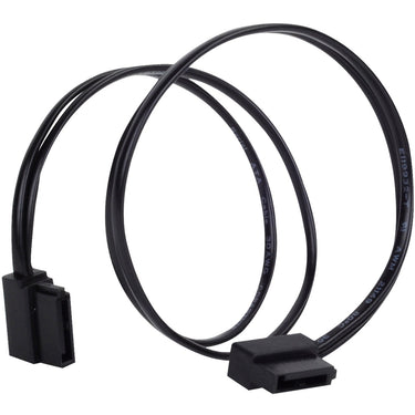 Silverstone sata iii kabel 30cm (zwart, 6gb s, low profile connector, cp11b-300)