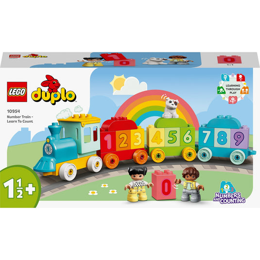 Lego duplo - getallentrein - leren tellen constructiespeelgoed (10954)
