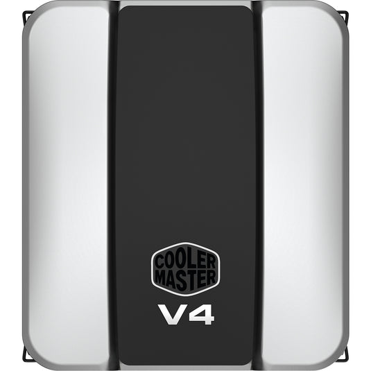 Cooler master v4 alpha 3dhp black cpu-koeler (zwart zilver)