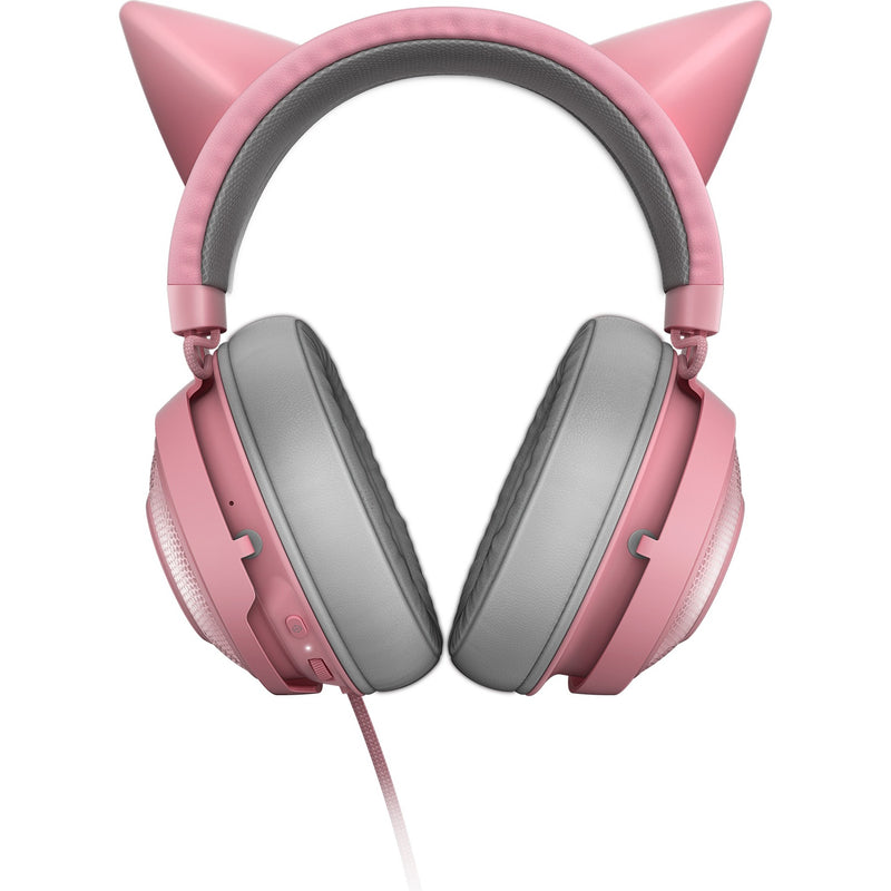 Load image into Gallery viewer, Razer kraken kitty v2 pro rgb over-ear gaming headset (roze)
