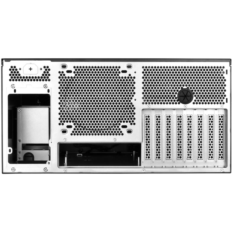Load image into Gallery viewer, Silverstone rm52 server behuizing (zwart | 2x usb-a | 1x usb-c)
