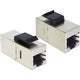 Delock keystone module rj45 female > rj45 female cat.5e compact