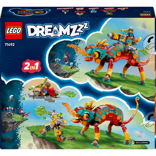 Lego dreamzzz mateo's vuurkameleon speelgoed - 71492
