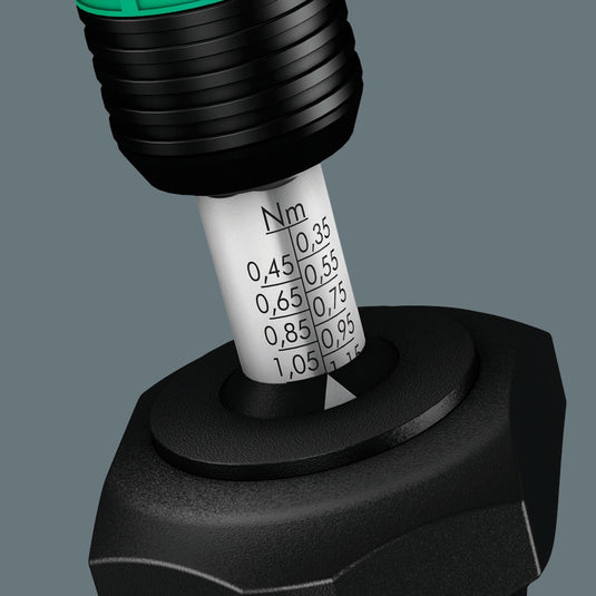 Wera 7440 41 kraftform momentschroevendraaier-set 0,3-3,0 nm (zwart groen, 26‑delig)