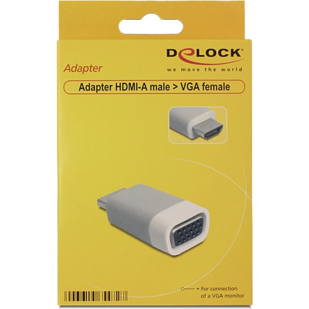Load image into Gallery viewer, Delock hdmi naar vga adapter (grijs)
