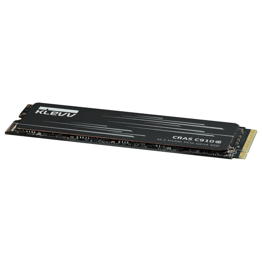 Klevv cras c910g 2 tb ssd (zwart, k02tbm2sp0-10g, pcie gen 4.0 x4, nvme 2.0)