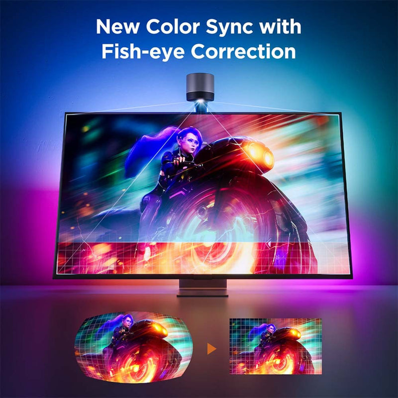 Afbeelding laden in galerijviewer, Govee envisual smart tv backlight 3s ledstrip (2.4ghz wifi, bluetooth, voor 55 - 65 inch tv's)
