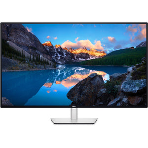 Dell ultrasharp u4323qe 43 4k ultra hd monitor (zwart zilver, 2x displayport, 2x hdmi, 1x usb-c, 4x usb-a, 1x rj-45)