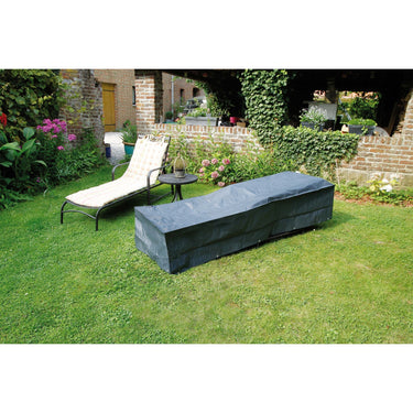 Nature tuinmeubelafdekhoes voor ligstoel afdekking (grijs, 6030607)