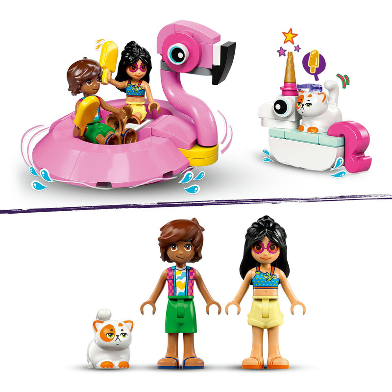 Load image into Gallery viewer, Lego friends 42658 zwembadfeestje met flamingo en eenhoorn
