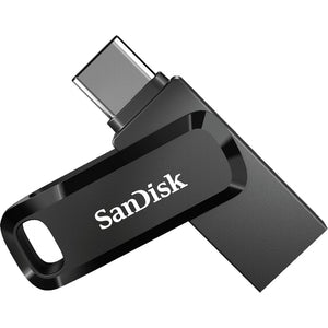 Sandisk ultra dual drive go 32 gb usb-stick (zwart, usb-a 3.2 (5 gbit s), usb-c 3.2 (5 gbit s))