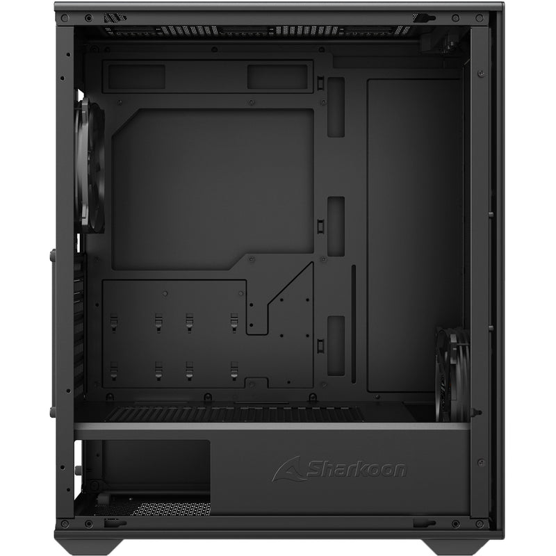 Load image into Gallery viewer, Sharkoon vk3 midi tower behuizing (zwart | 2x usb-a)
