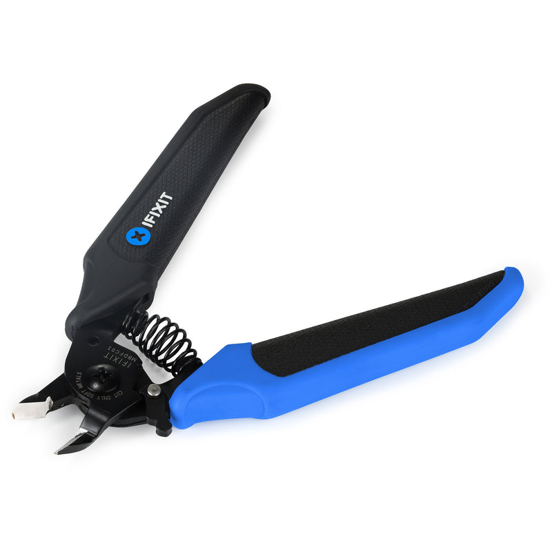 Load image into Gallery viewer, Ifixit mandible flush cutters kniptang (zwart blauw)
