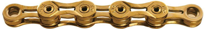 Load image into Gallery viewer, KMC Fietsketting X9SL Ti-N Goud 114 schakels
