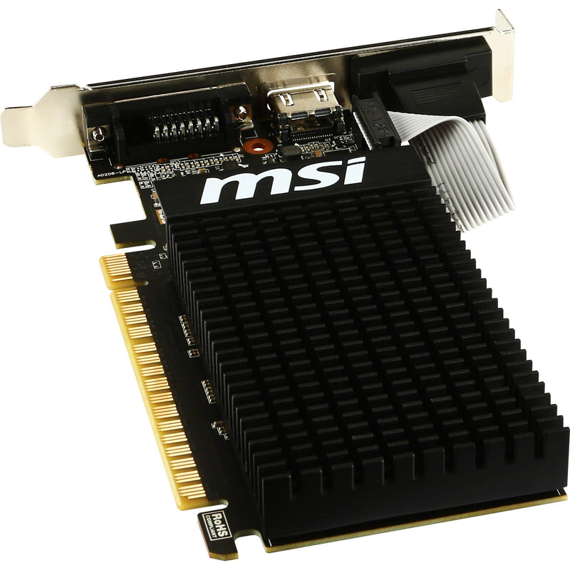 Load image into Gallery viewer, Msi gt 710 2gd3h lp grafische kaart (vga, dvi, hdmi, low-profile)
