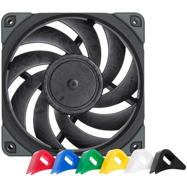 Noctua nf-a12x25 pwm chromax.black.swap case fan (zwart, 120 x 120 x 25 mm)