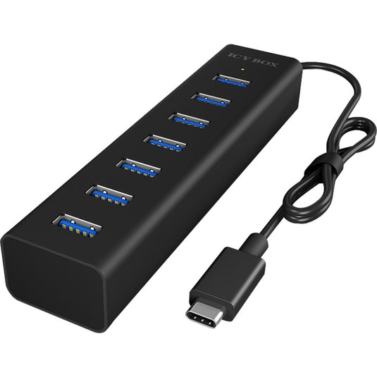 Icy box ib-hub1700-c3 usb-hub (zwart)