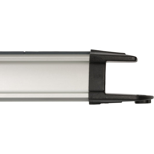 Brennenstuhl premium-protect-line 120.000a duo stekkerdoos 14-voudig met overspanningsbeveiliging en usb stekkerdoos (zwart zilver, 2x usb, 3 meter)
