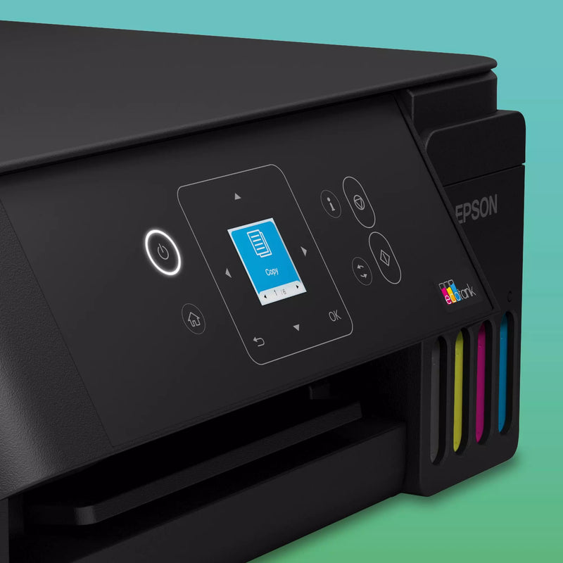 Load image into Gallery viewer, Epson ecotank et-2922 all-in-one inkjetprinter (zwart, scannen, kopiëren, wi-fi, inclusief tot 3 jaar inkt, c11cl63416)
